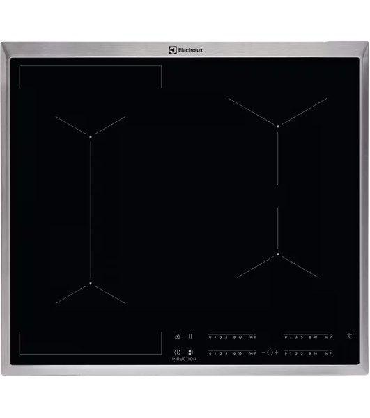 Индукционная варочная панель Electrolux EIV6340X черный/серебристый