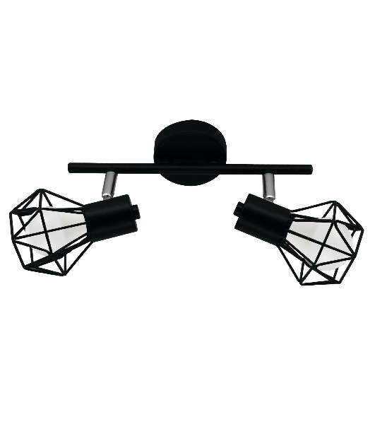 Светильник Ambrella light TR8621/2 BK/CH черный/хром E27*2 max 40W 260*91*175