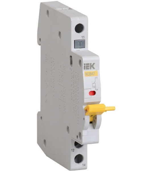Контакт состояния КС47 новая серия на DIN-рейку IEK IEK MVA01D-KS-1