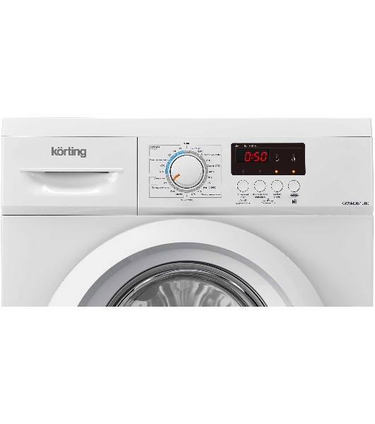 Стиральная машина Korting KWM 40B1060 белый, загрузка фронтальная 6 кг, 1000 об/мин, класс: А+