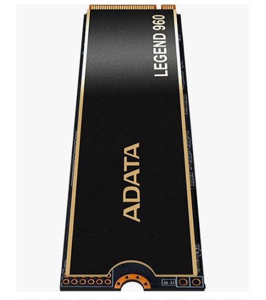 Накопитель SSD ADATA LEGEND 960, 2Tb, PCIe 4.0 x4, M.2 2280, NVMe, R/W 7400/6800, с радиатором