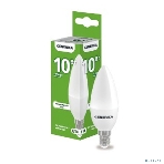 Лампа cветодиодная LED IEK LL-C35-10-230-40-E14-G C35 свеча 10Вт 230В 4000К E14 GENERICA, фото 1