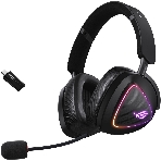 Гарнитура ASUS ROG Delta II чёрный, беспроводная + проводная, Bluetooth, подсветка, фото10