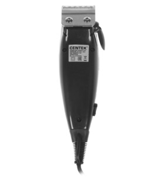 Машинка для стрижки Centek CT-2109 (серый/хром) высококач. сталь, насадки, эргономичный дизайн