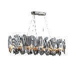 Светильник Ambrella light LH31205/12 SN/SM сатин никель/дымчатый E14*12 max 40W 1000*340*270, фото10