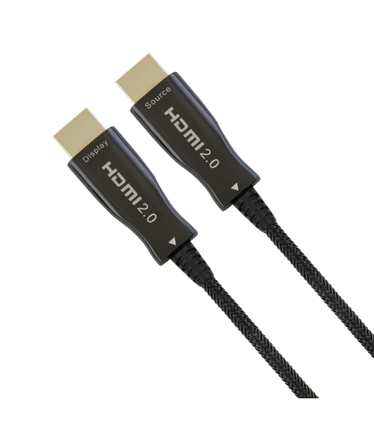 Активный оптический кабель Cablexpert HDMI, 100м, v2.0, 19M/19M, AOC Premium Series, позол.разъемы, экран, коробка