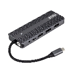 USB-концентратор HIPER HP-DS11-01, USB Type-C, USB Type-C/HDMI/USB-A/microSD/SD/DisplayPort/3.5мм/RJ45, USB, фото11