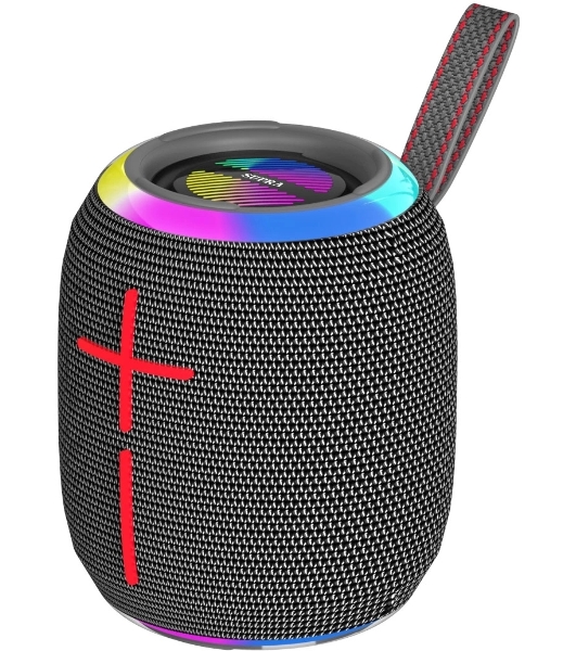 Колонка портативная Supra BTS-515 черный 20W 1.0 BT/3.5Jack/USB 10м 2400mAh