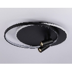 Светильник Ambrella light FL51393/1+2 BK черный 3000K-6400K 65W 560*480*120 (ПДУ РАДИО 2.4G), фото6