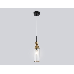 Светильник Ambrella light LH55251 BK/BS/CL черный/латунь/прозрачный E14 max 40W D65*1500, фото7