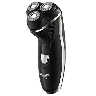 Электробритва Delta LUX DL-0725 черный: 3 Вт, аккум. 2,4 В