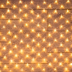 Гирлянда Neon-night 'Сеть' 1,8х1,5м, прозрачный ПВХ, 180 LED теплый белый, фото 1