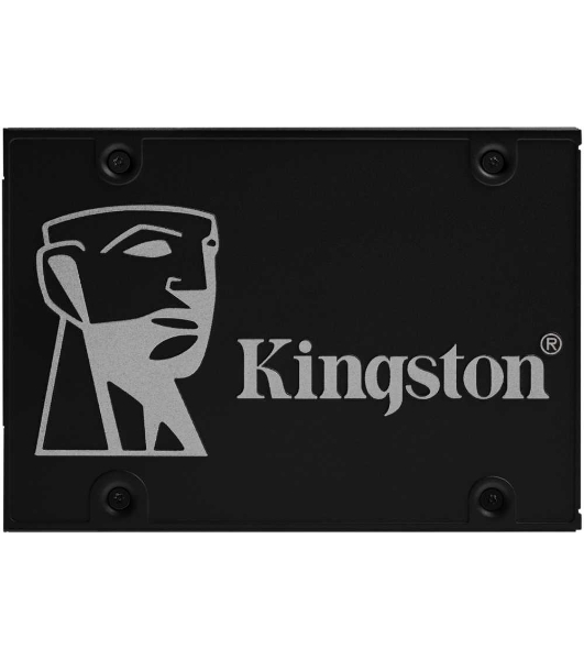 Накопитель SSD Kingston KC600, 2Tb, SATA III, 2.5', R/W 550/520