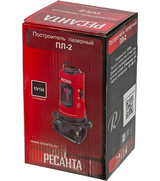 Лазерный нивелир Ресанта ПЛ-2