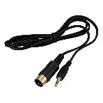Шнур Rexant DIN 5 Pin - Stereo 3,5 мм, длина 1,5 метра (GOLD), фото2