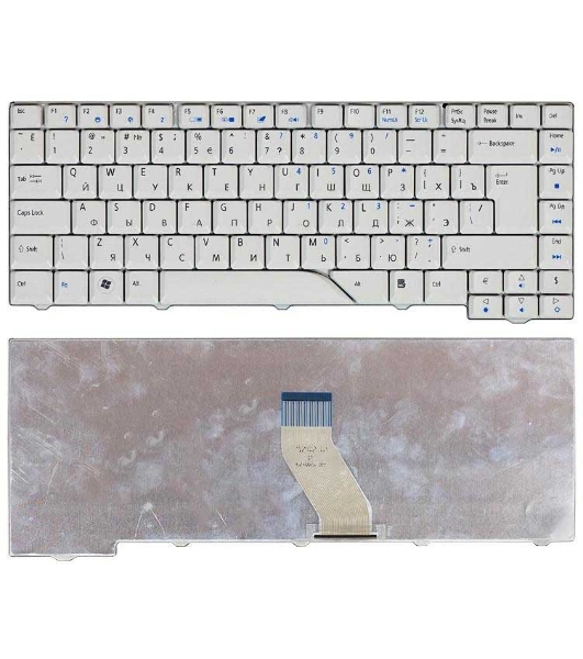 Клавиатура для ноутбука Acer Aspire 4520 4720 5520 5720 белая