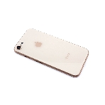 Задняя крышка (корпус) в сборе с рамкой для Apple iPhone 8 розовый (Rose Gold), фото 1