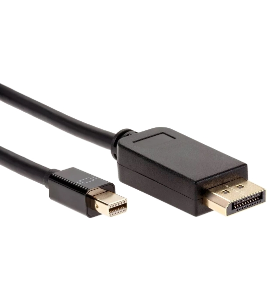 Кабель-переходник Mini DisplayPort M -> DisplayPort M 4K*60 Hz 1,8 м VCOM CG682-1.8M