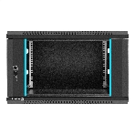Шкаф телекоммуникационный 19' настенный 6U ExeGate EC-WM-6U.450.G.BLACK (19', 6U, 600x450x370 мм (ШхГхВ), передняя дверь закаленное стекло, съемные боковые панели, пыле- и влагозащита IP23, черный RAL 9004), фото12