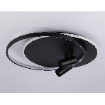 Светильник Ambrella light FL51393/1+2 BK черный 3000K-6400K 65W 560*480*120 (ПДУ РАДИО 2.4G), фото5