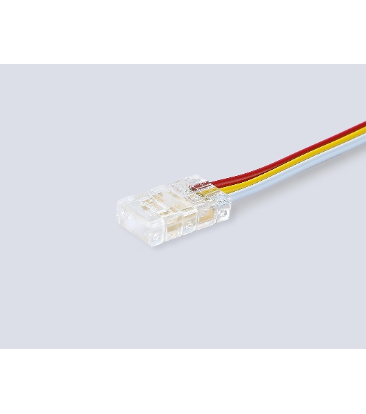 GS7911 Соединитель гибкий двухсторонний COB CCT 12/24V для лент 8mm (3 конт.) (5шт)