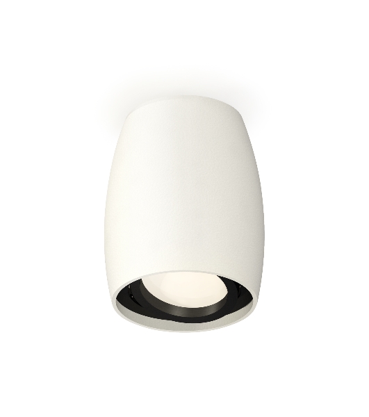 Светильник Ambrella Light XS1122002 SWH/PBK белый песок/черный полированный MR16 GU5.3 (C1122, N7002)