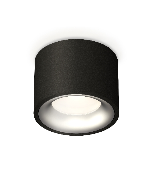 Светильник Ambrella Light XS7511023 SBK/MCH черный песок/хром матовый MR16 GU5.3 (C7511, N7013)