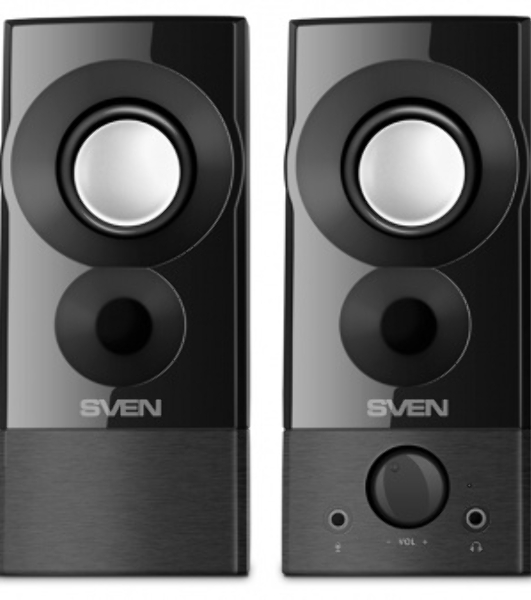 Акустическая система SVEN 357, черный (6 Вт, питание USB)