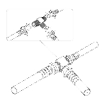 Переходник антенный Rexant 3-гнезда F, тройник, (1 шт.), фото5
