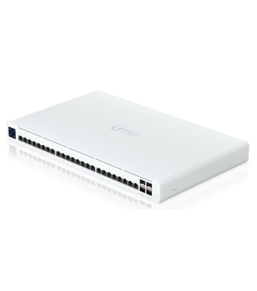 Коммутатор Ubiquiti UISP Switch Pro PoE-коммутатор, 24х 1G RJ45, 4х 10G SFP+, раздача 220 Вт
