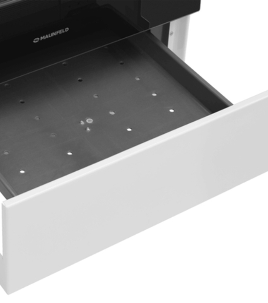 Плита электрическая Maunfeld MEC55CW08D белый, конфорок 4 шт, духовка 60 л, 50 см x 85 см x 60 см