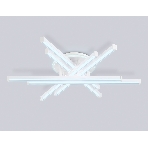 Потолочный светодиодный светильник Ambrella light FL6271 WH белый 98W 3000K-6400K 700*615*135 (ПДУ ИК), фото4
