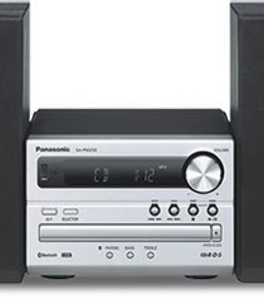 Микросистема Panasonic SC-PM250EE-S серебристый 20Вт/CD/CDRW/FM/USB/BT