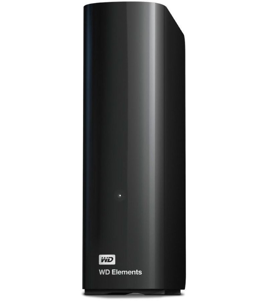 Внешний HDD 3.5' Western Digital Elements Desktop, 18TB, USB 3.2 Gen 1 Type-A, 5400 rpm, черный