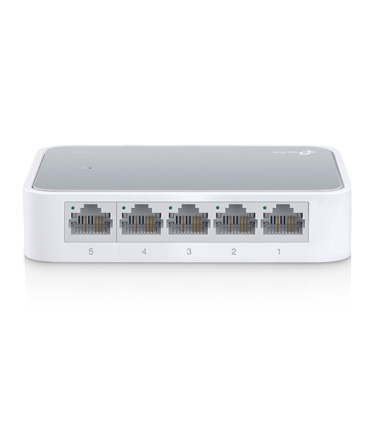 Коммутатор TP-Link SOHO TL-SF1005D Коммутатор 5-port 10/100M mini Desktop Switch, 5 10/100M RJ45 ports, Plastic case