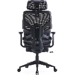 Кресло Cactus CS-CHR-MC01-BLBK синий, сетка, подголовник, подставка для ног, фото15