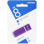 Флешка USB Smartbuy Quartz Violet (SB8GbQZ-V), 8Gb, USB 2.0, R/W 15/5, фиолетовый, фото5