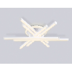 Потолочный светодиодный светильник Ambrella light FL6271 WH белый 98W 3000K-6400K 700*615*135 (ПДУ ИК), фото3