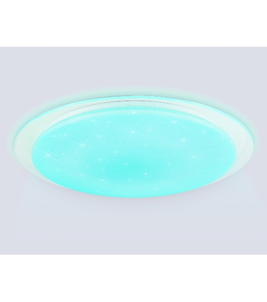 Светодиодный светильник RGB Ambrella light FZ780 WH белый IP20 60W 3000-6500K+RGB 570*55 (ПДУ ИК)