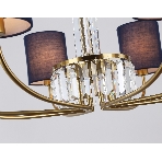 Люстра Ambrella light LH71273/8 BS/DB латунь/темно синий E14/8 max 40W D820*840, фото6
