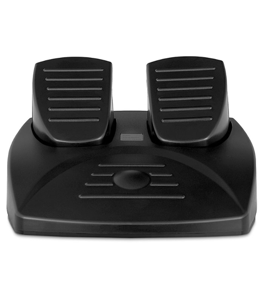 Руль SVEN GC-W300 (педали, вибро, лепестки, D-pad, 10 кл, резин. вставки, PC, цифр. и аналог.