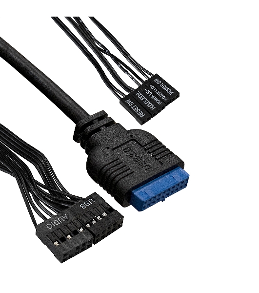 Компьютерный корпус Miditower ExeGate CP-606U-AB600 (ATX, AB600 с вент. 8см, 1хUSB/1хUSB 3.0, аудио)