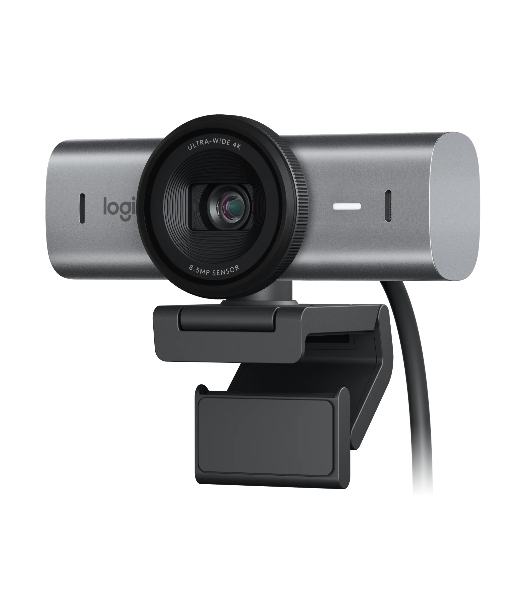 Веб-камера Logitech MX Brio 705 3840x2160, 30 кадр/с, USB Type-C, микрофон (2 шт, шумоподавление), автофокус, HDR, крепление на мониторе, графитовый