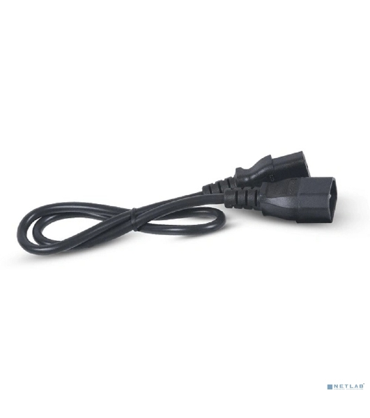 Шнур для блока питания Cabeus, IEC 320 C13, вилка IEC 60320 С14, 1.2 м, 10А, чёрный