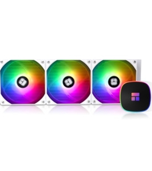 Система жидкостного охлаждения Thermalright Frozen Horizon 360 V2 Soc-AM5/AM4/1200/1700/1851 белый 4-pin 29.5dB Al Ret (F-HORIZON-360-WH-V2)