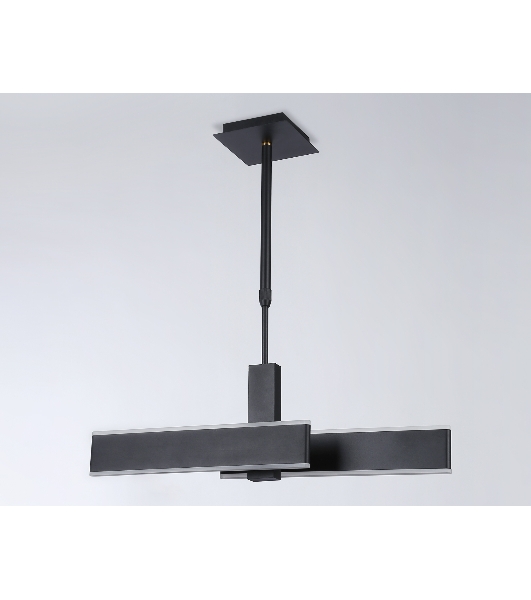 Светильник Ambrella light FA6667 BK черный 42W 3000K-6400K 640*30*900 (Без ПДУ)