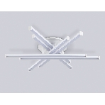 Потолочный светодиодный светильник Ambrella light FL6271 WH белый 98W 3000K-6400K 700*615*135 (ПДУ ИК), фото 1