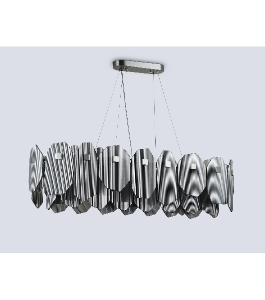 Светильник Ambrella light LH31205/12 SN/SM сатин никель/дымчатый E14*12 max 40W 1000*340*270