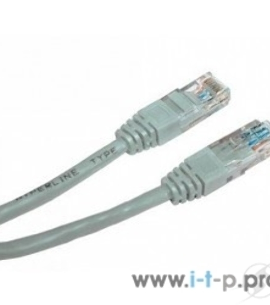 Патч-корд UTP Cablexpert cat.5e, 10м, литой, многожильный серый
