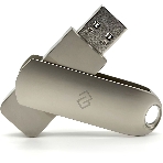 Флешка USB Digma DRIVE3 (DGFUM256A30SR), 256Gb, USB 3.0, R/W 120/50, серебристый, фото 1